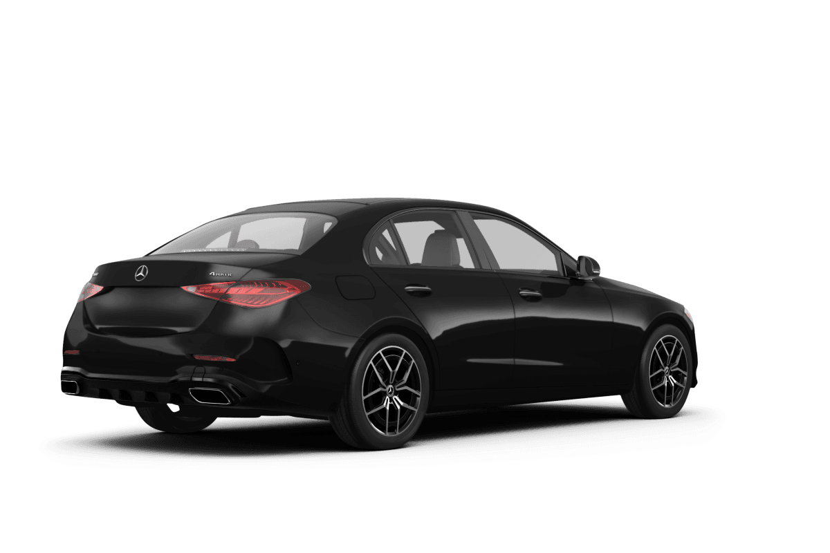 Mercedes-Benz C-Class - Back view Mercedes-Benz C-Class - Back view